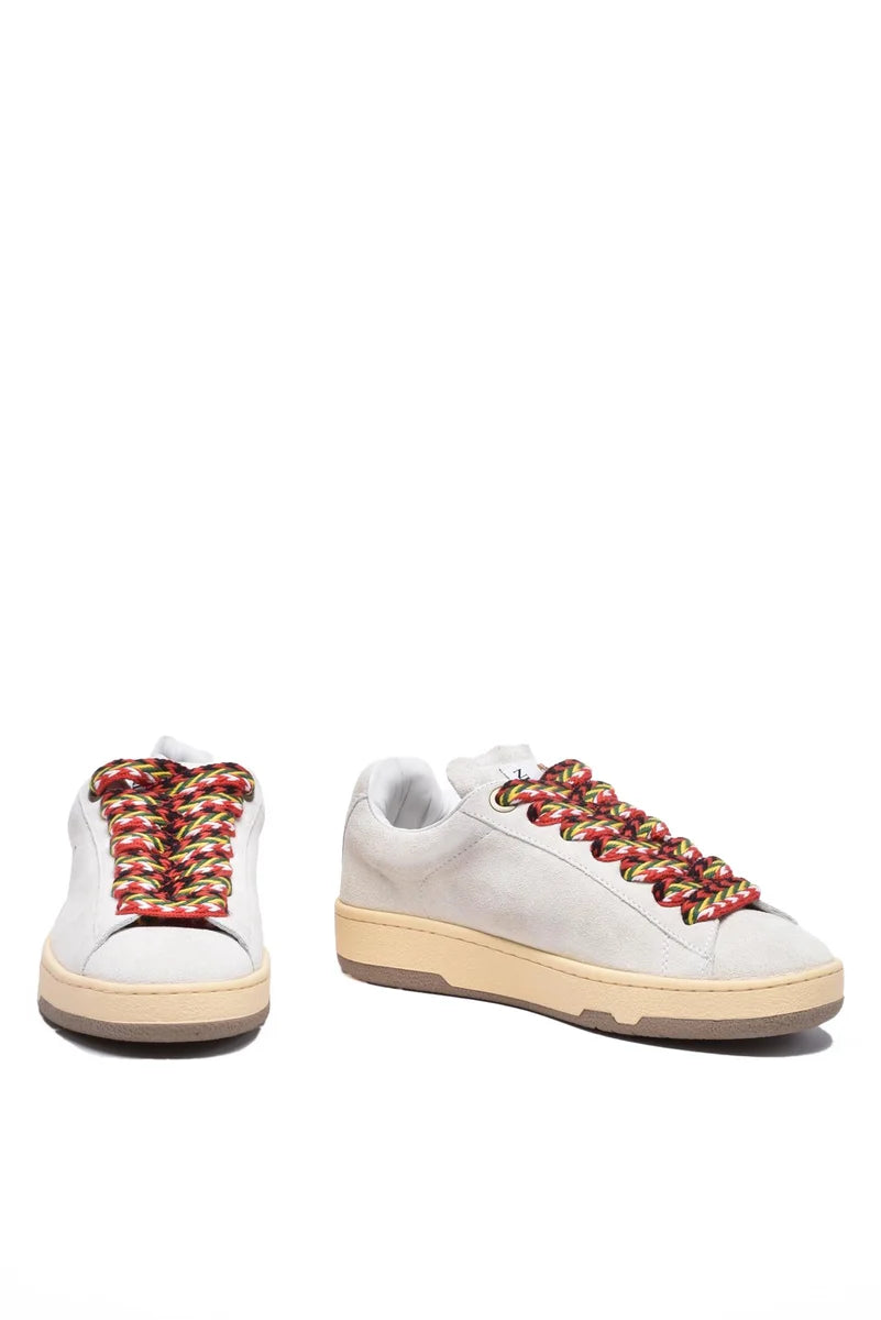 Suede Sneakers - Beige