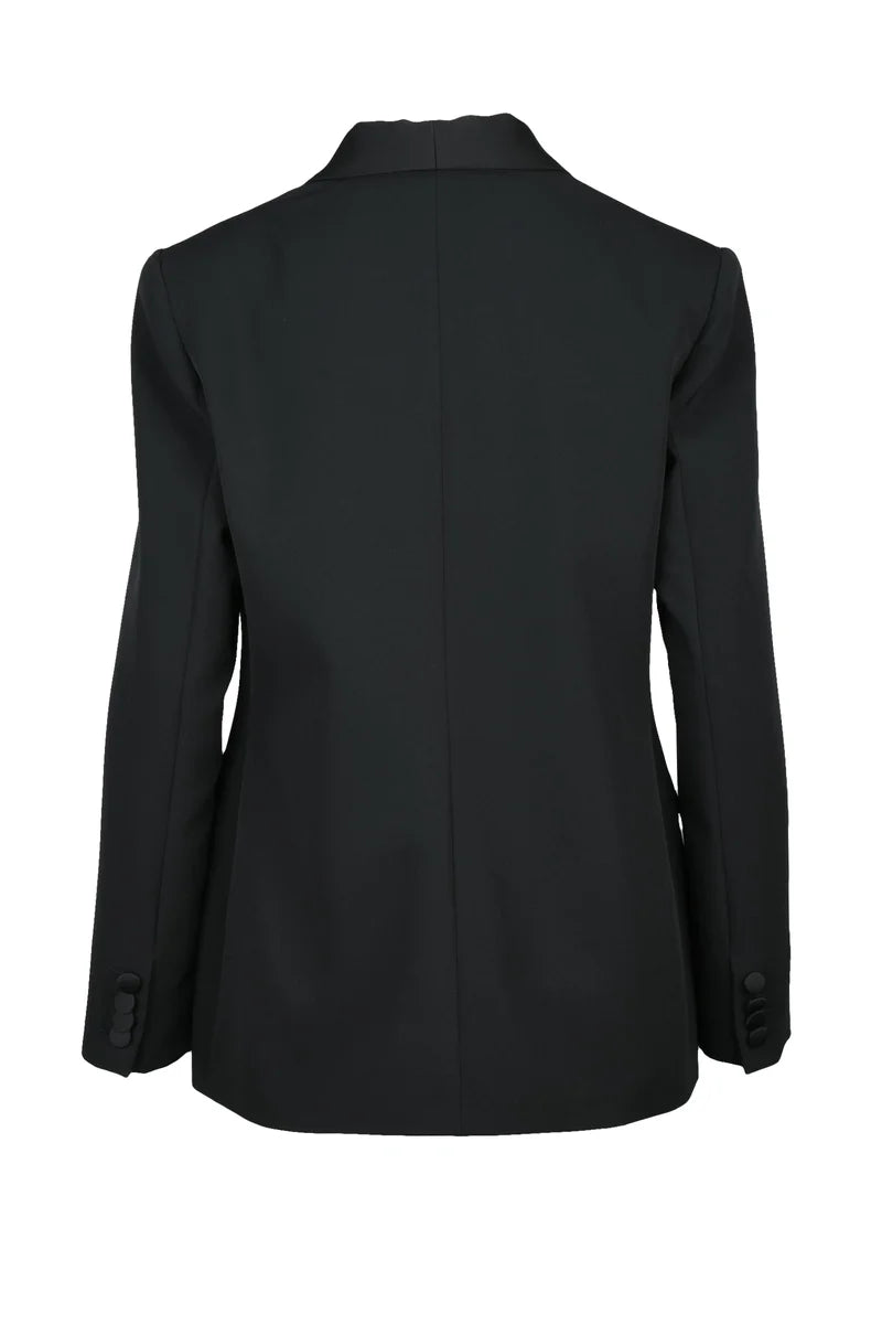 Tuxedo Jacket - Black