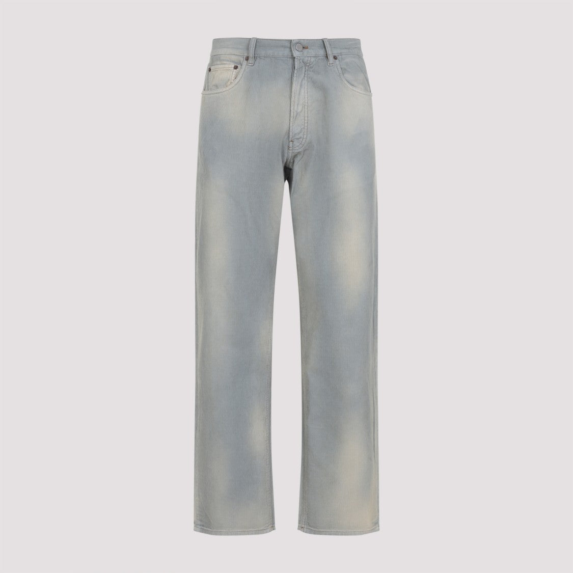 Relaxed Fit Light Blue Denim Trousers