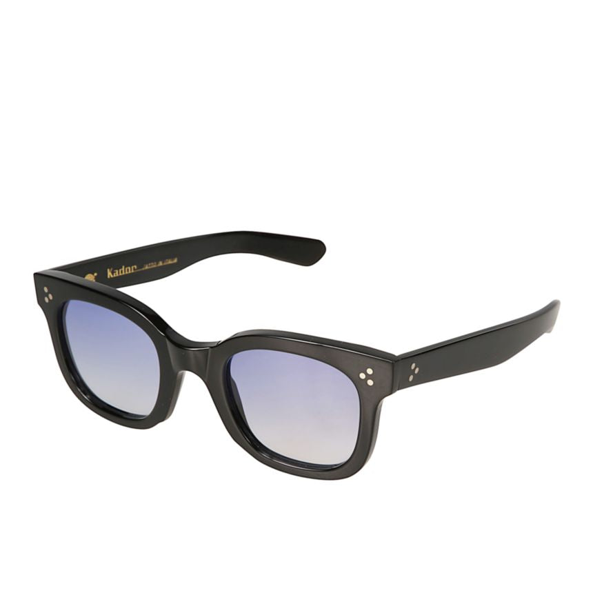 Heritage Square-Frame Sunglasses with Gradient Tint and Silver Accents
