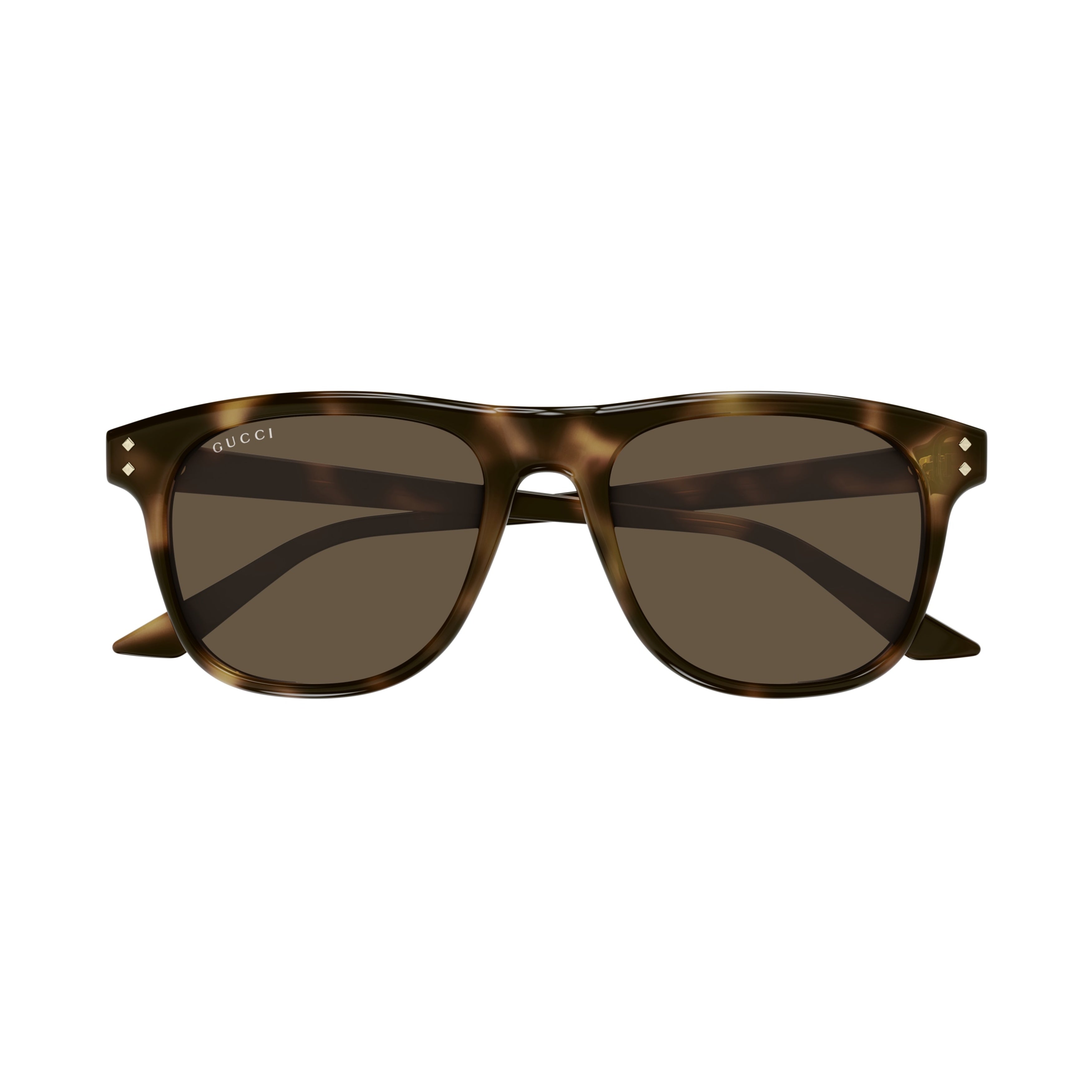 Gg1893s Classic Square Frame Tortoiseshell Sunglasses