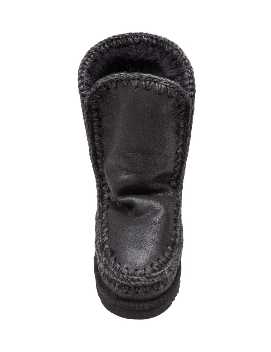 Black/Grey Eskimo 24 Leather Boot