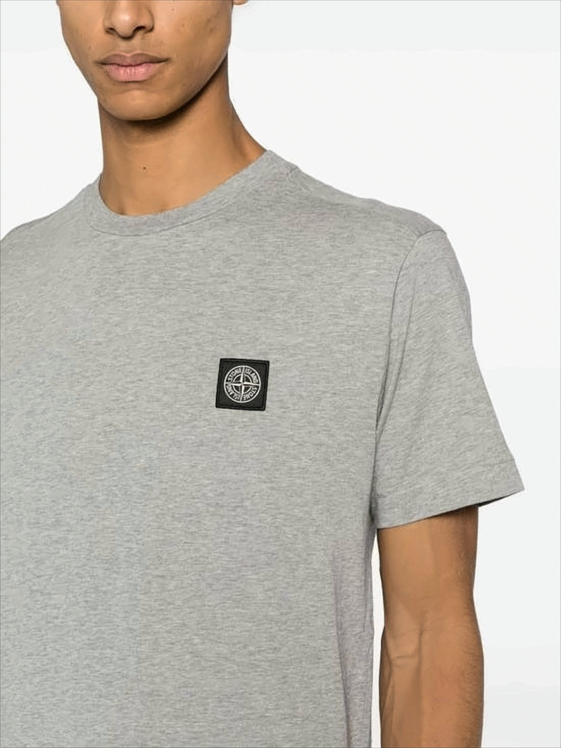 Short-Sleeved Crew Neck T-Shirt