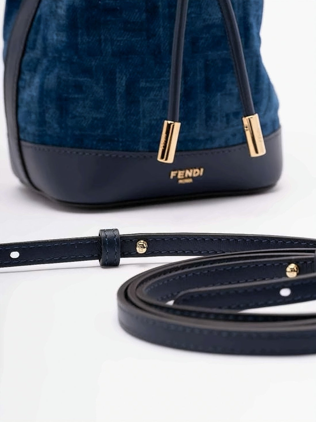 Compact Bucket-Style Shoulder Bag