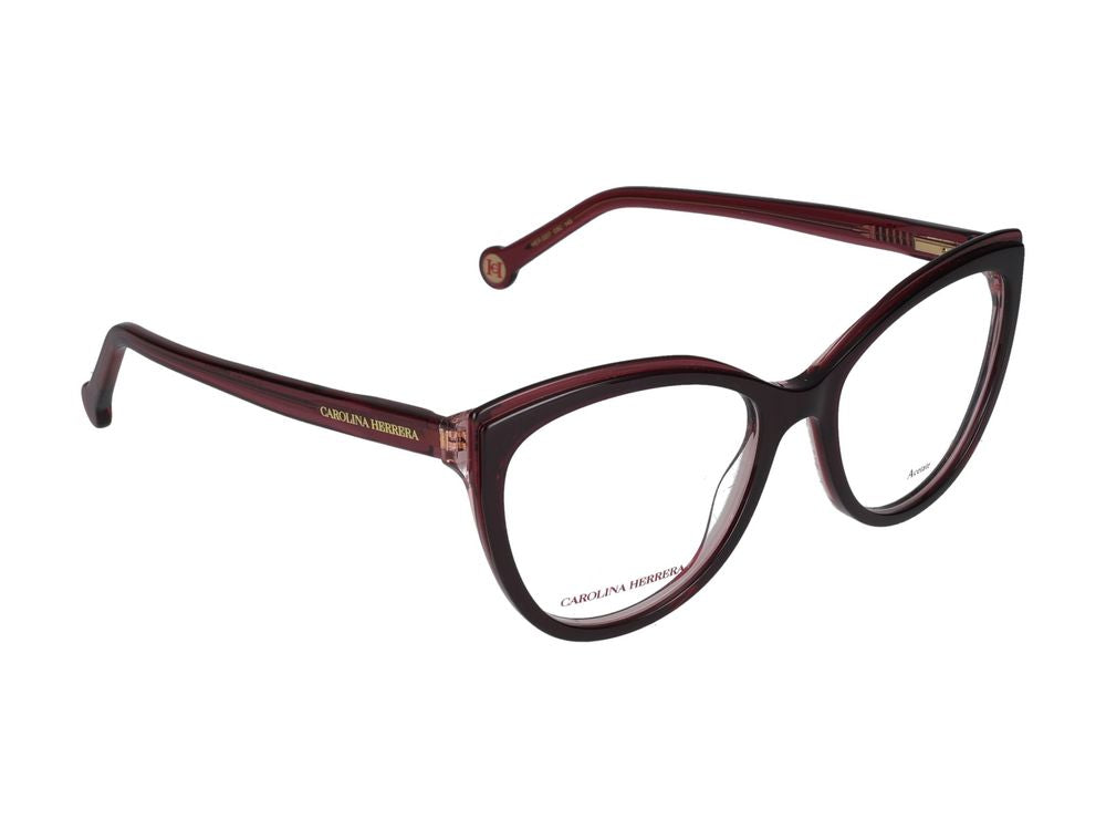 Okulary Carolina Herrera HER 0207 C8C Burgundowa czerwień 53/17/145