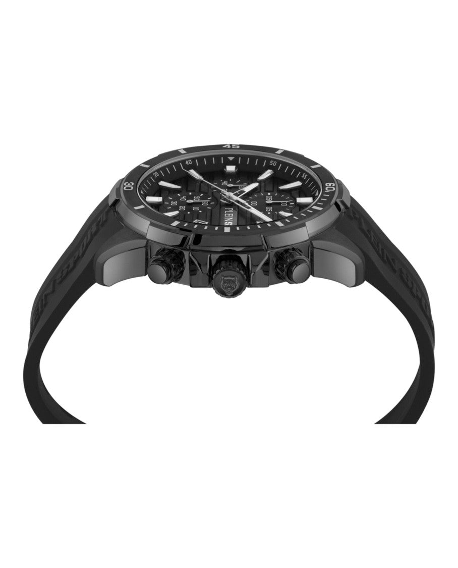 Impact Chronograph Watch With Textured Dial