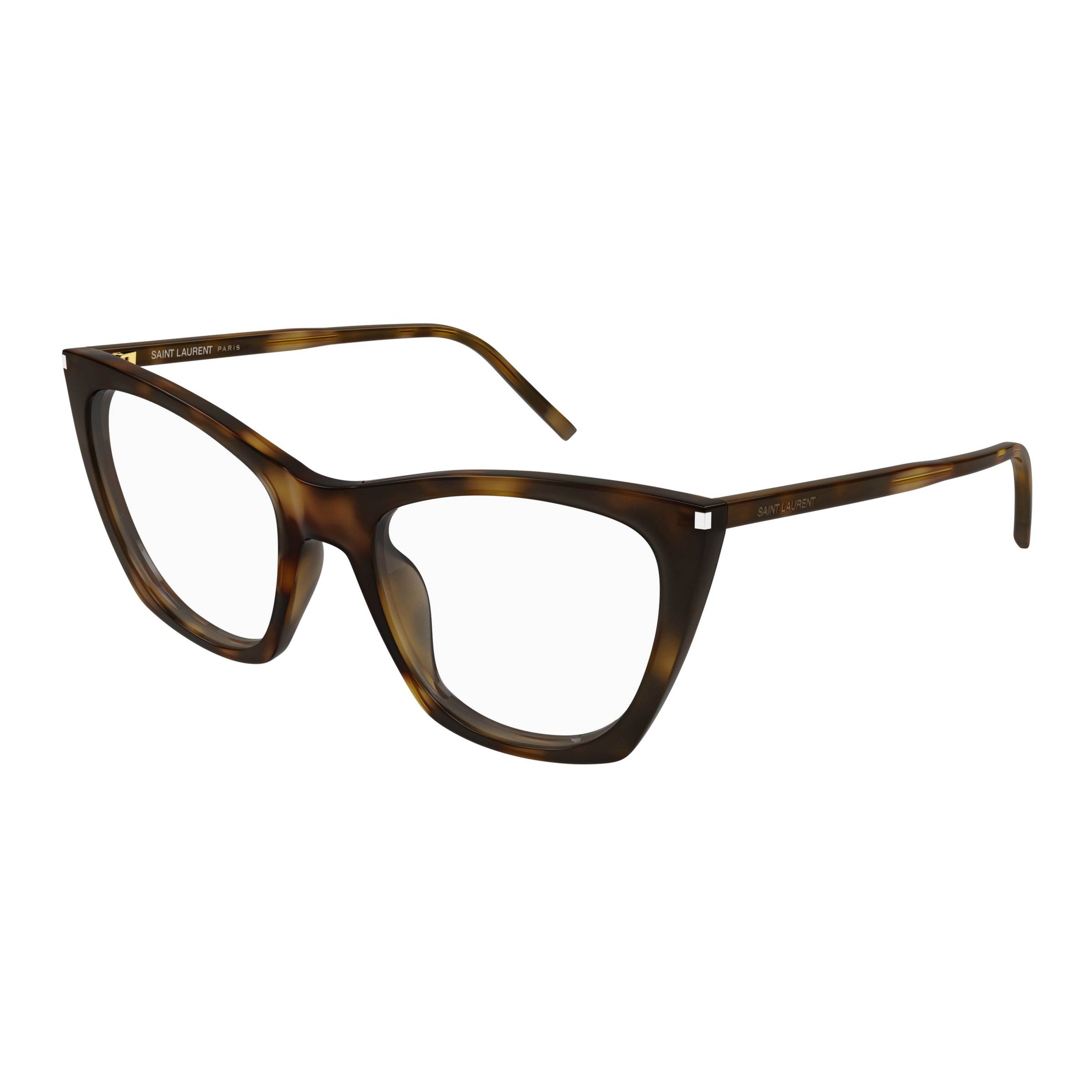 Sl 214 Kate Thin Opt Oversized Cat-Eye Tortoiseshell Eyeglasses