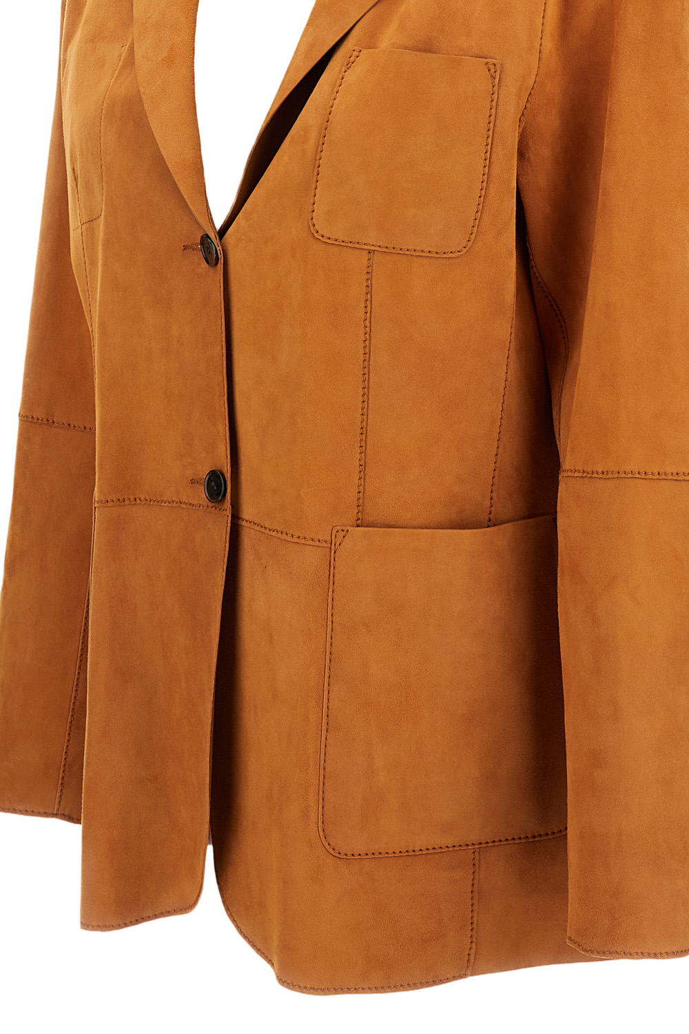 Classic Brown Jacket with Structured Silhouette