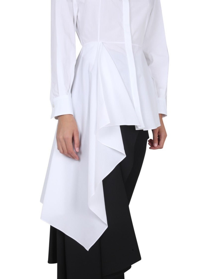 Dramatic Asymmetric Hem Shirt
