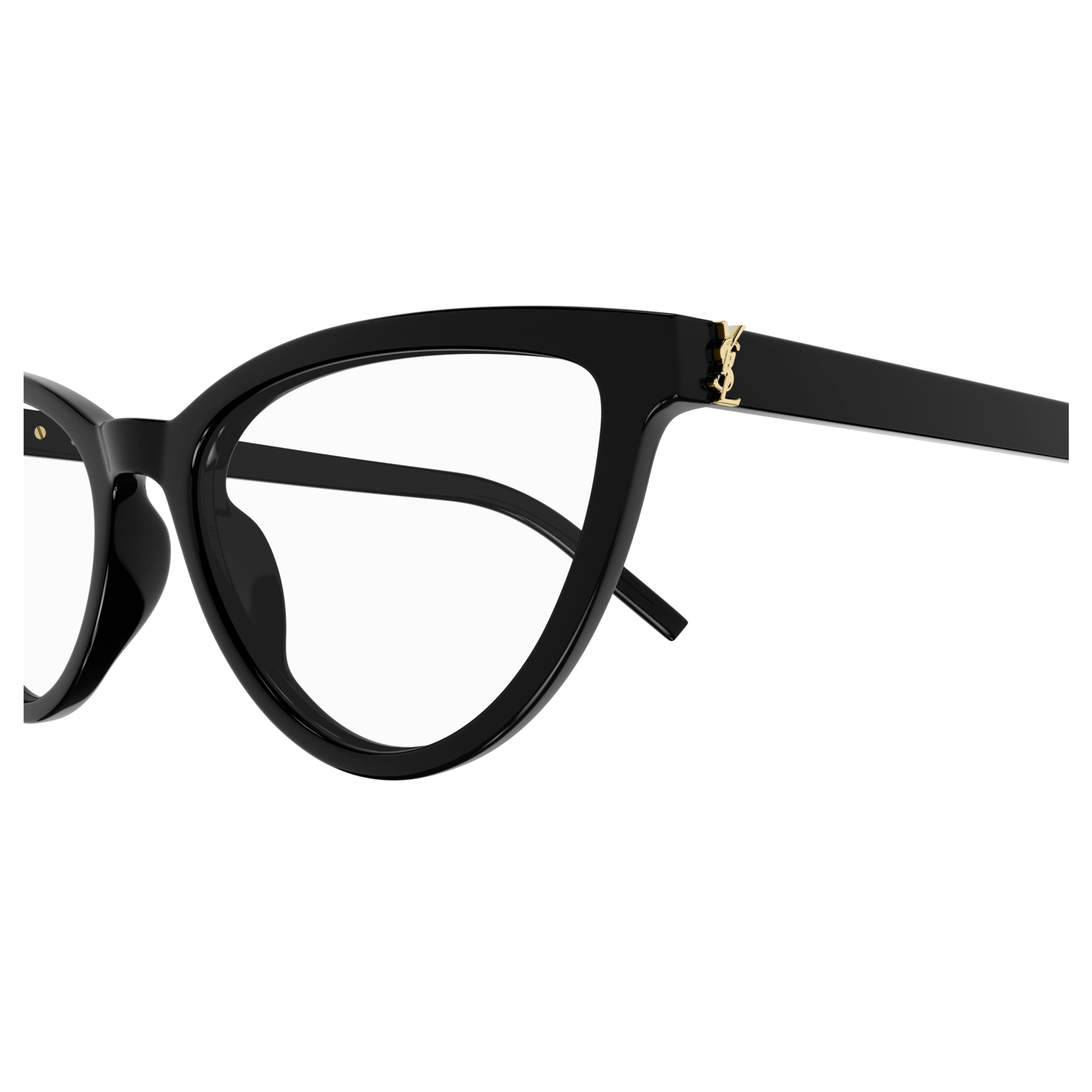 Sl M138 Glossy Black Cat-Eye Sunglasses