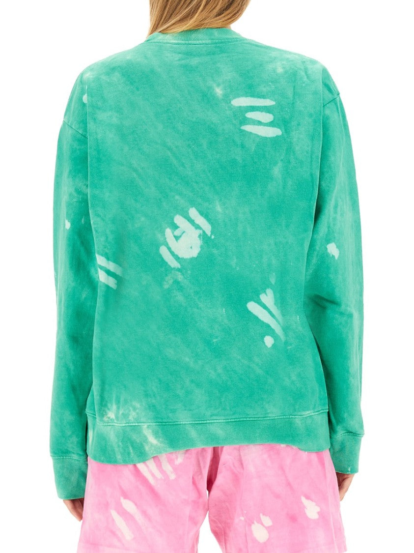 Relaxed Fit Tie-Dye Sweatshirt