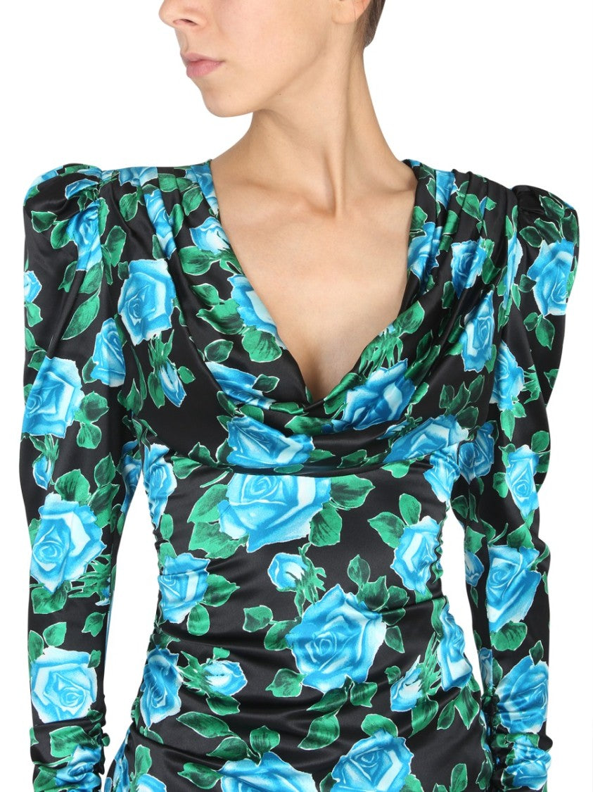 Mini Satin Dress
