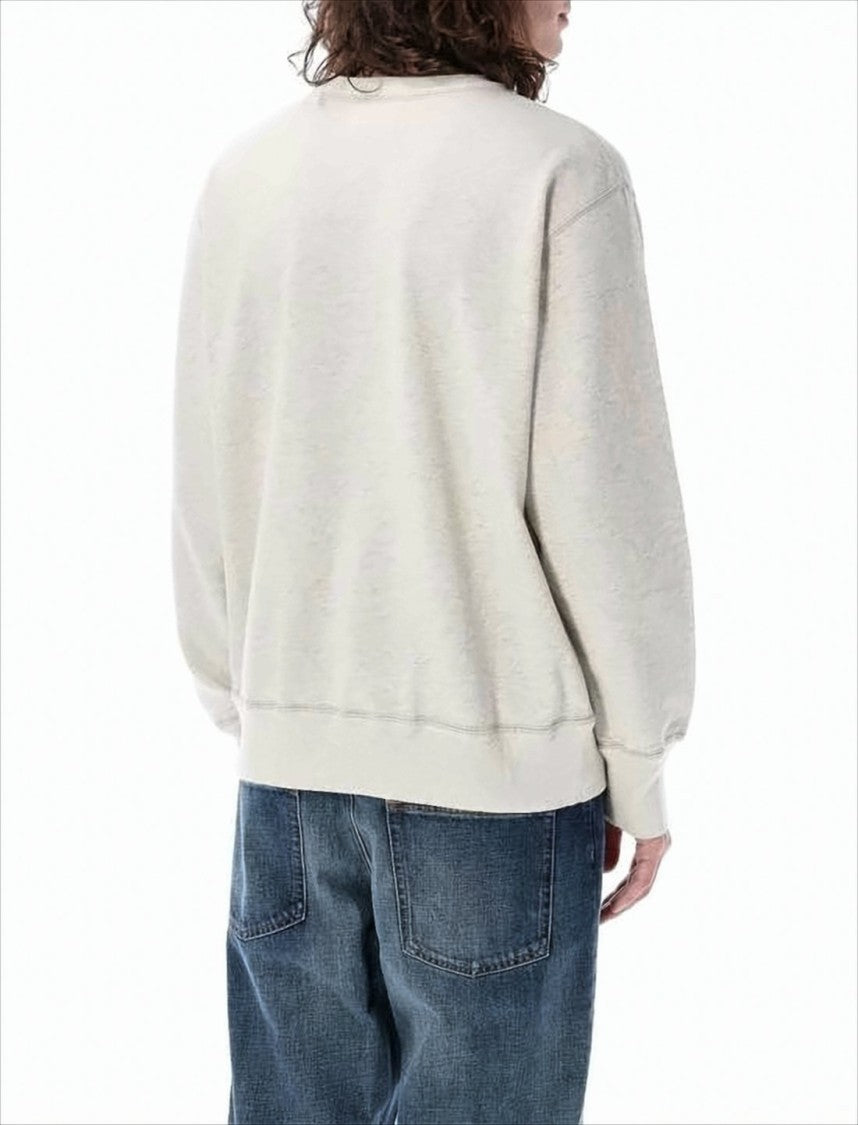 Relaxed Fit Long-Sleeve Crewneck Sweatshirt