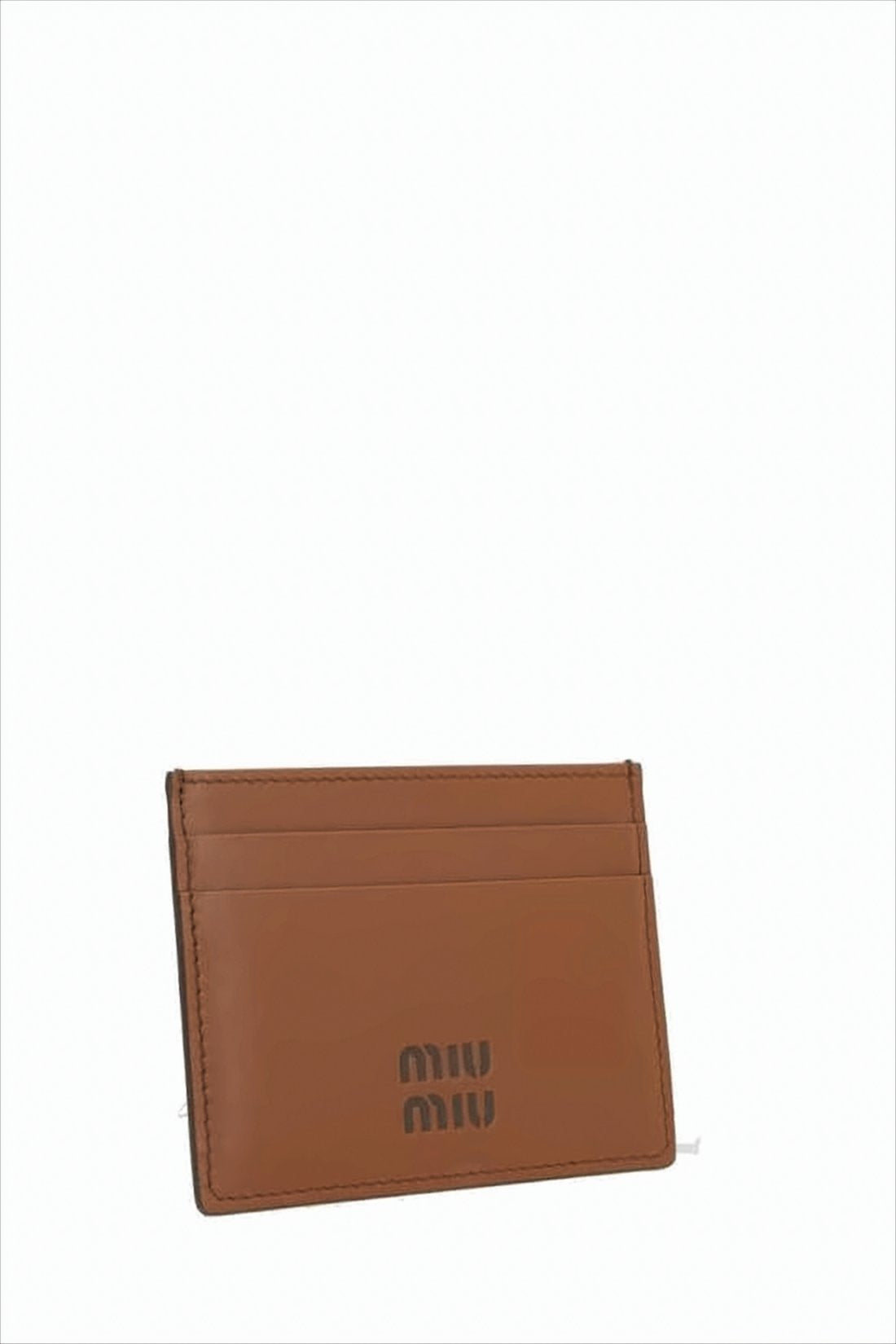 Rectangular Calf Leather Card Wallet