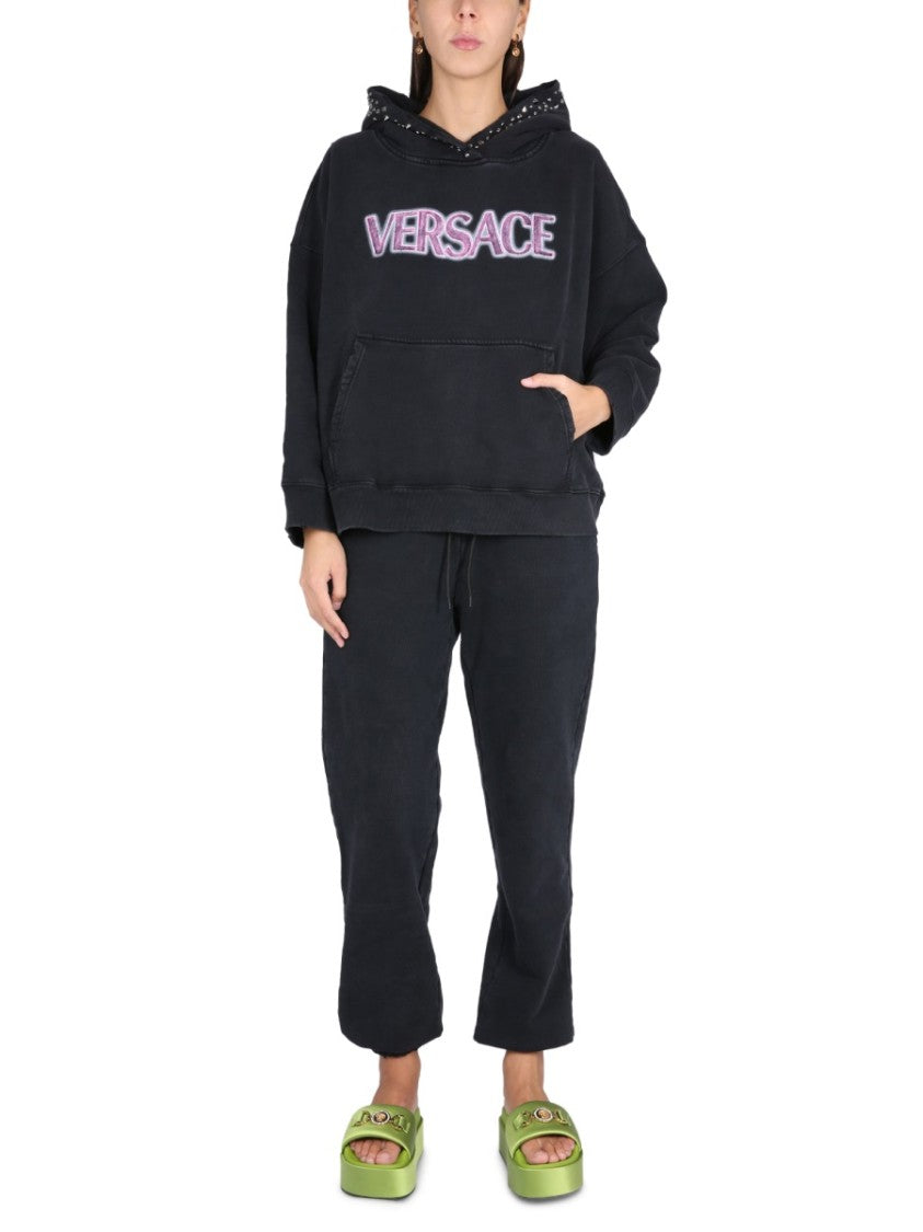 Sweatshirt With Studs