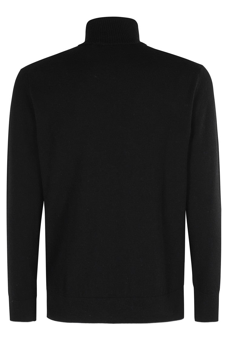 Black Ml Turtleneck Sweater