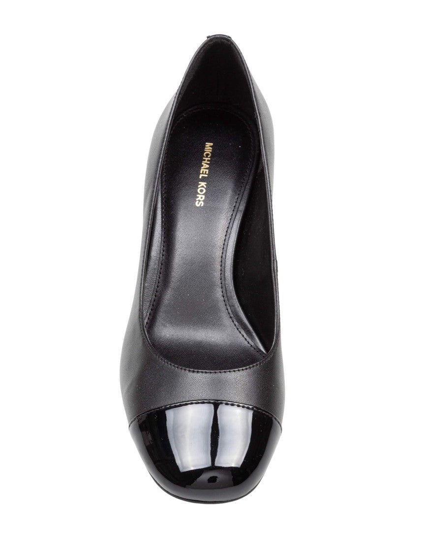 Black Perla Flex Leather Pumps
