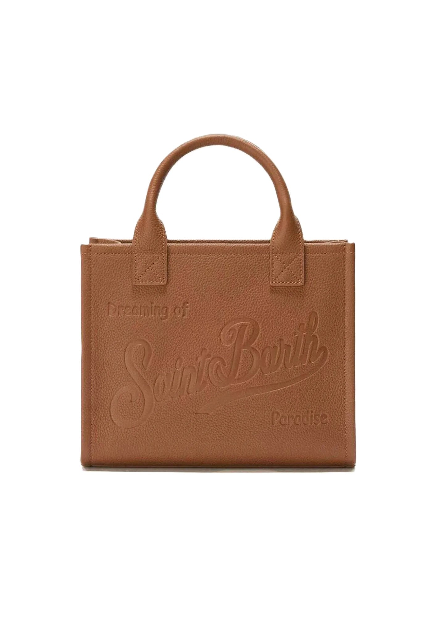 Orange Vanity Bag Midi With Structured Design