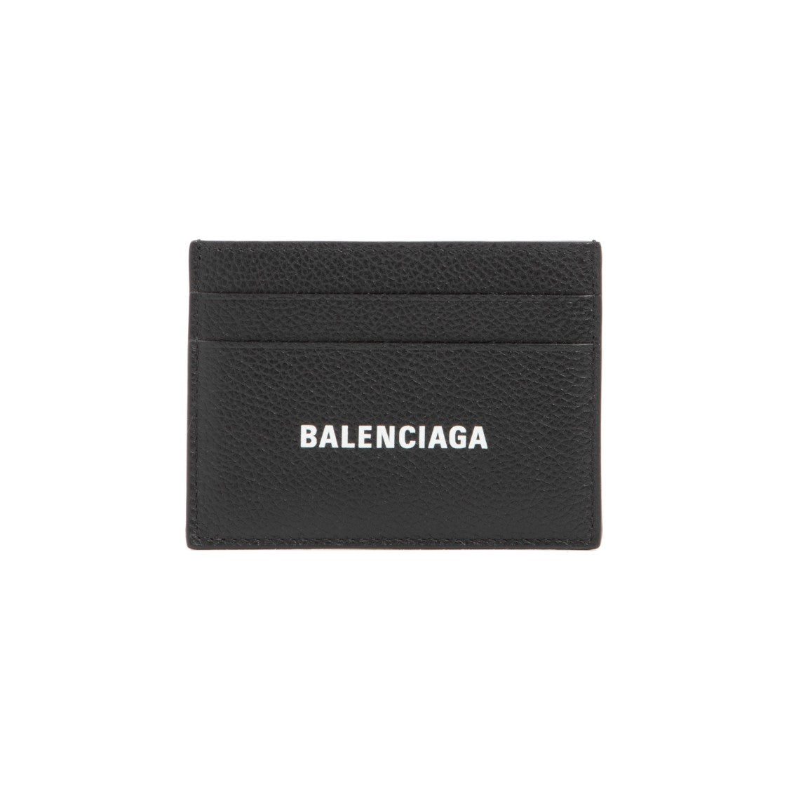 Black Leather Card Holder