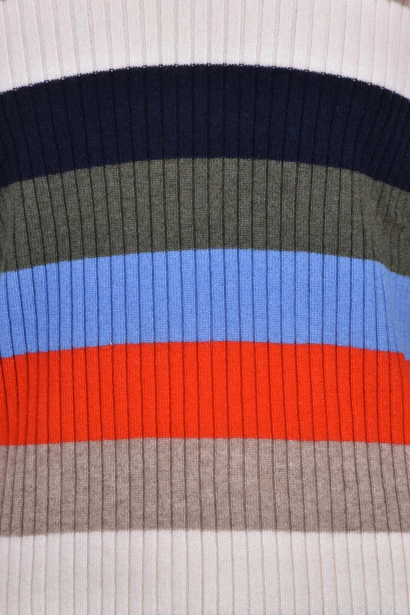Cashmere Crewneck Pullover - Multicolor