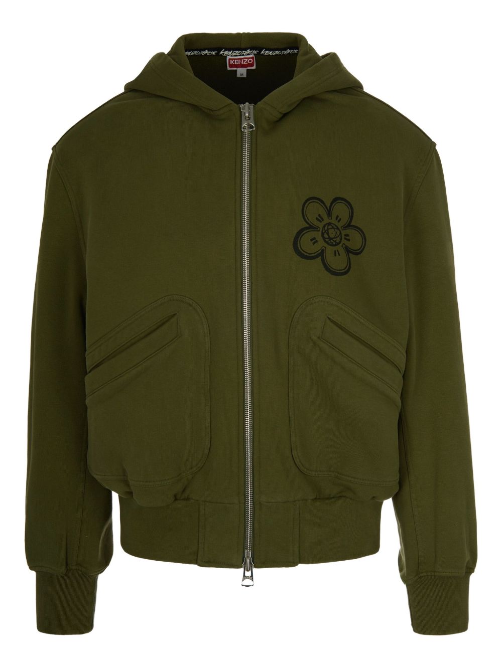 Hooded Zip-Up Sweater