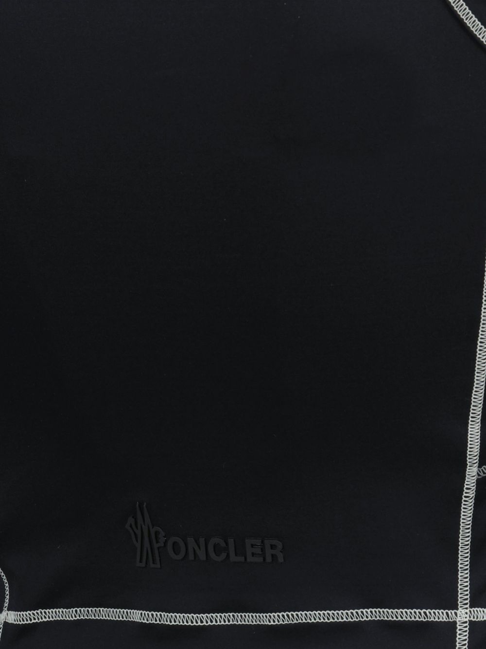 Cropped Fitted Top With Contrasting Stitching