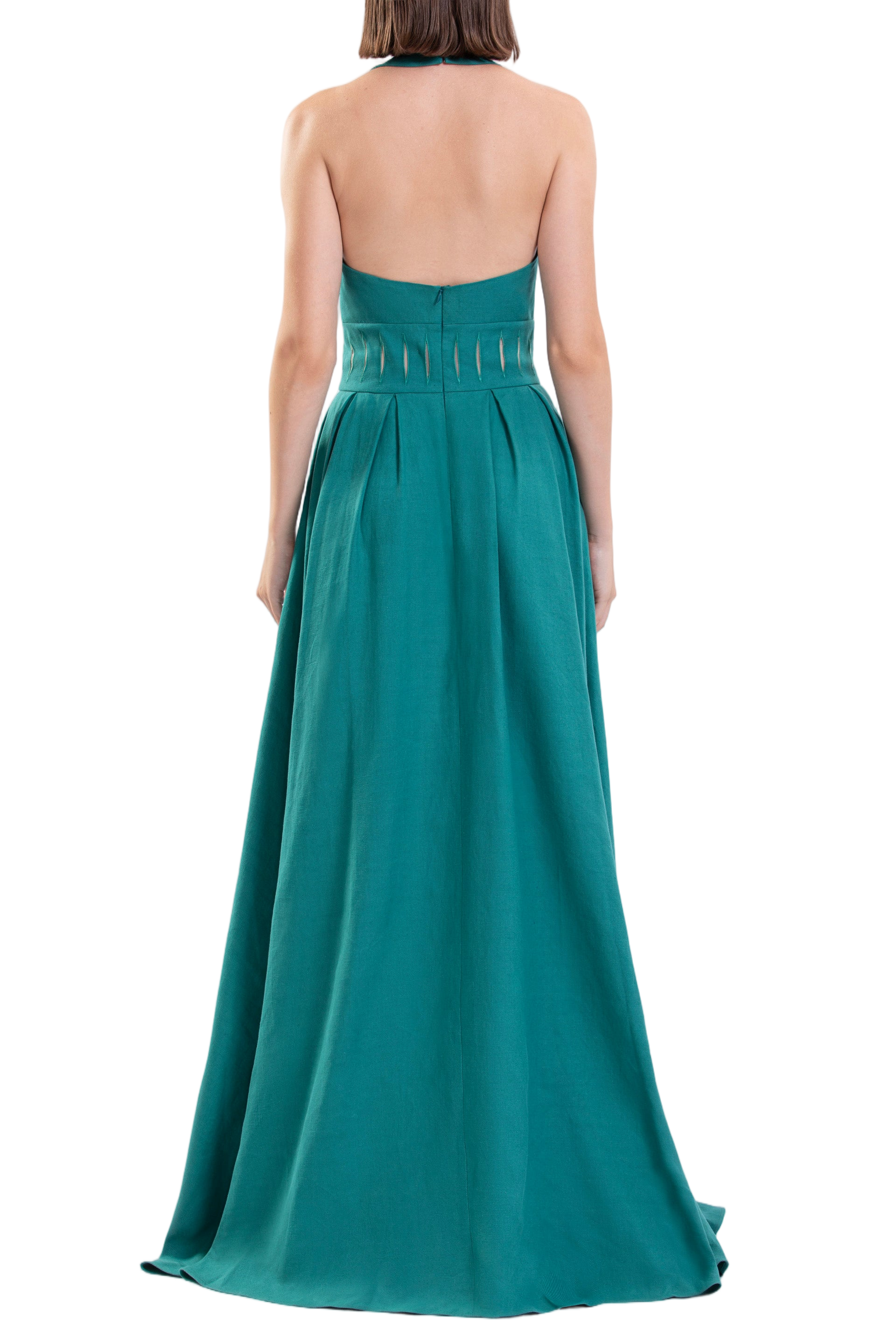 Vertical Cut-Out Dress