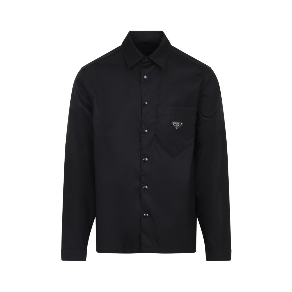 Prada Minimalist Black Casual Shirt