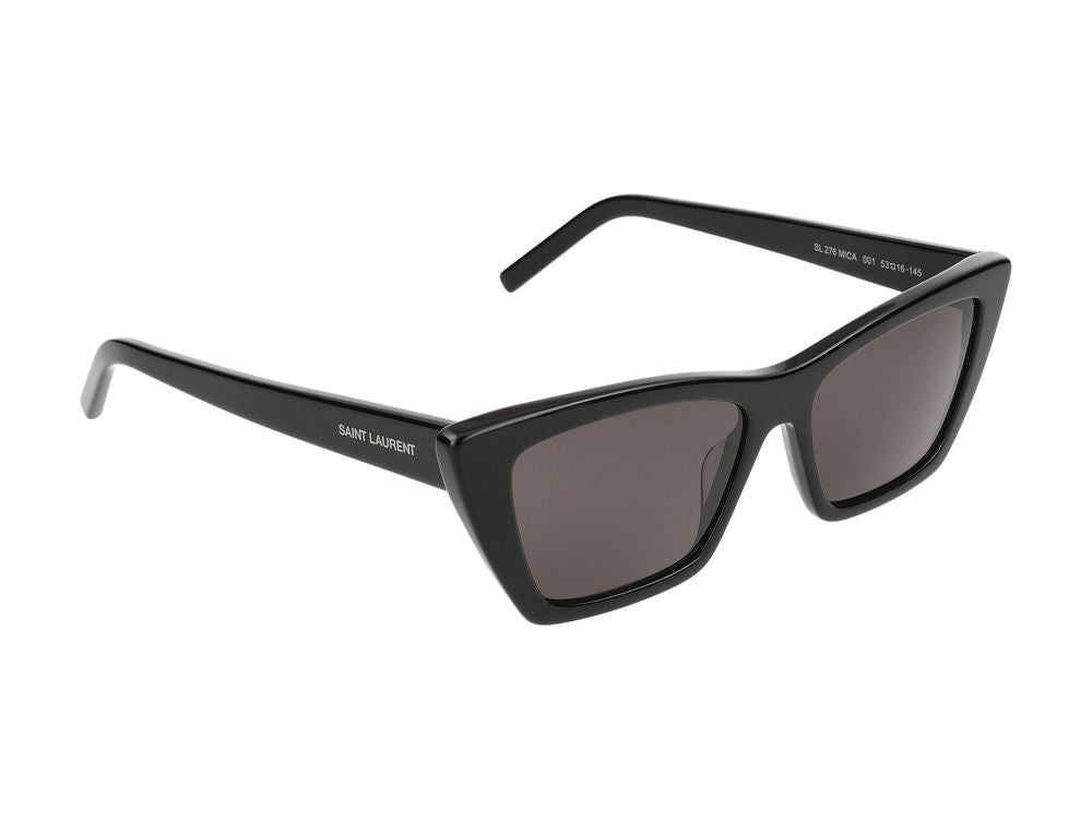 Sunglasses Saint Laurent SL 276 MICA 001 black black grey 53/16/145