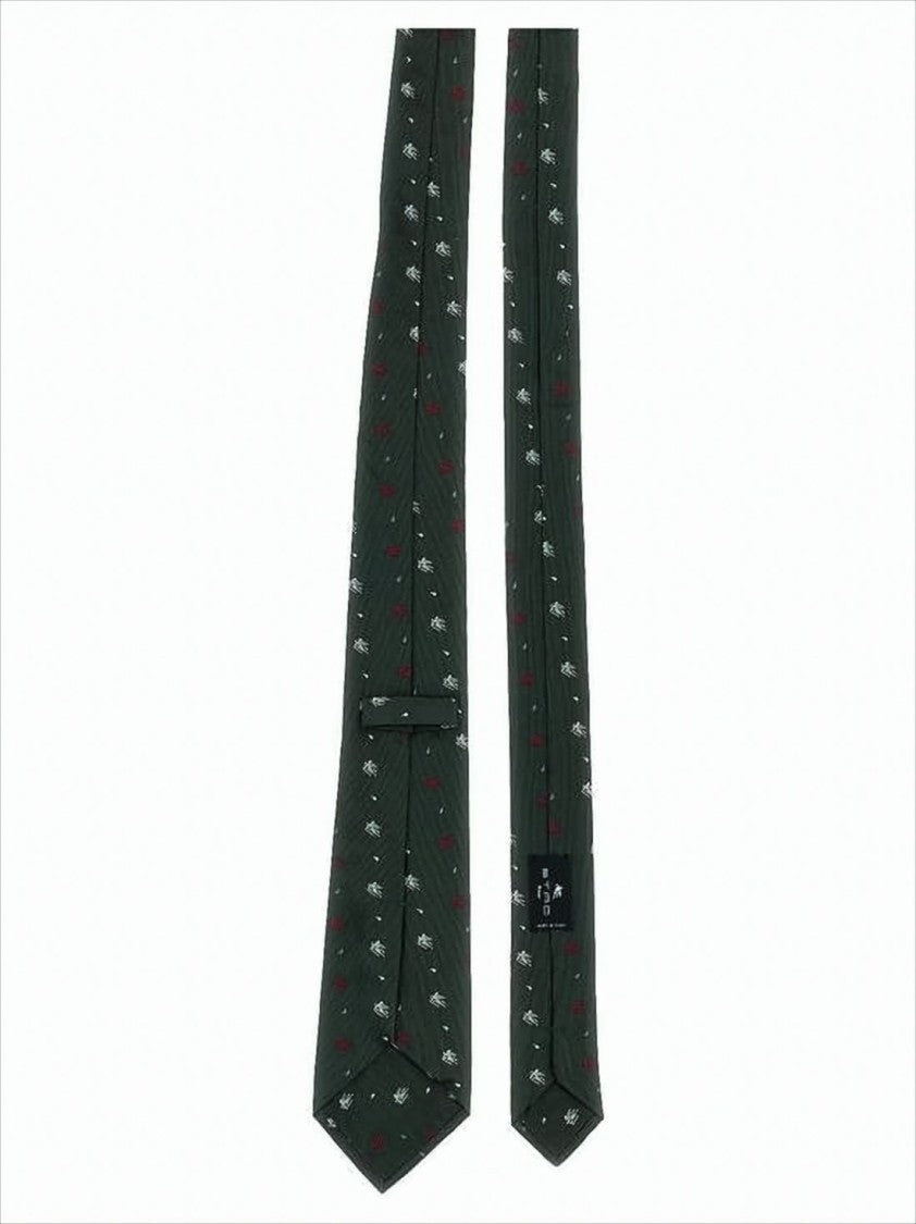 Patterned Silk Necktie