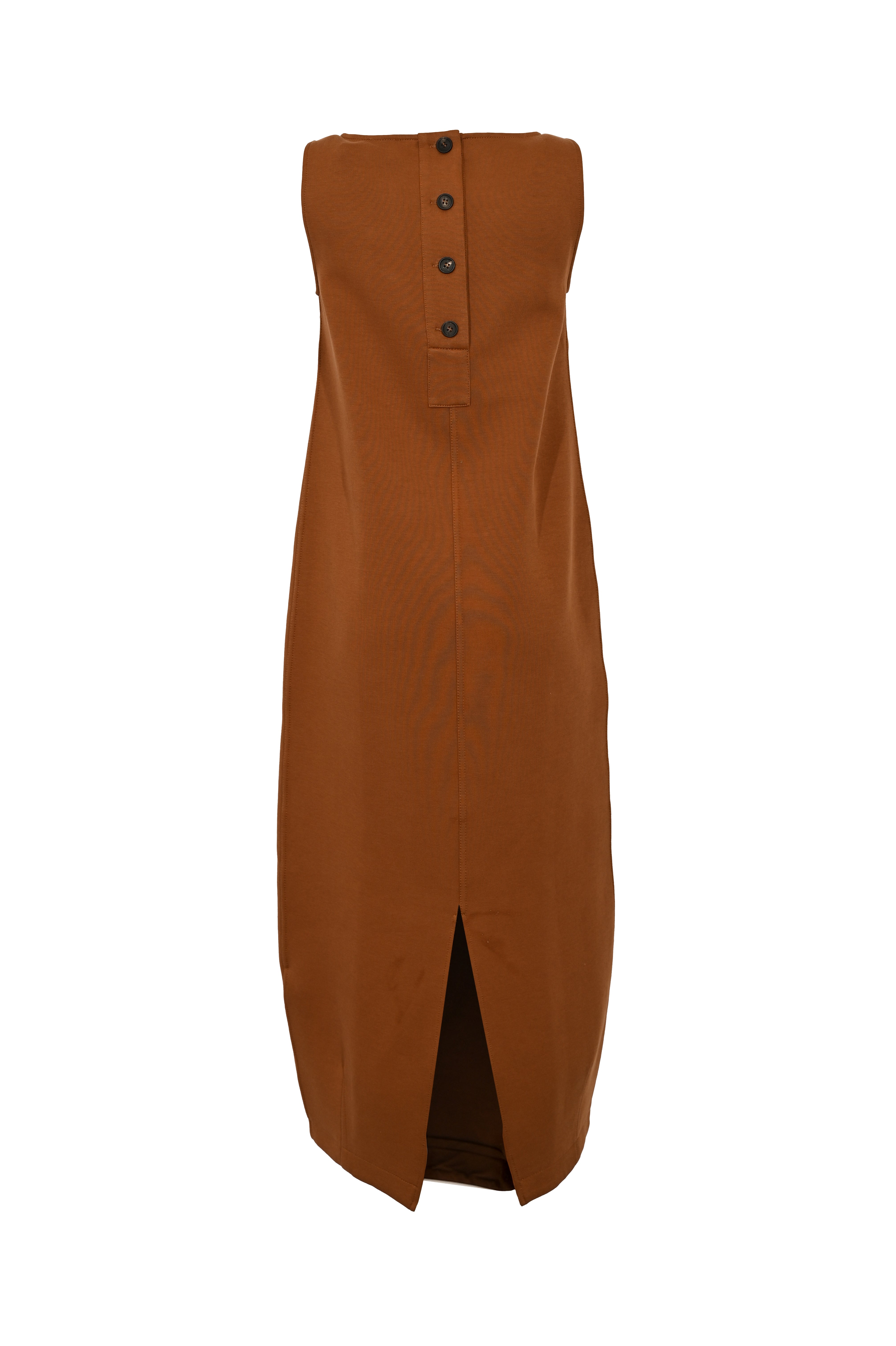 Albio Midi Dress With Buttoned Back