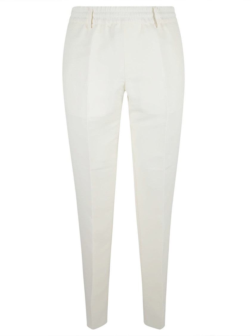 Tailored White Trousers