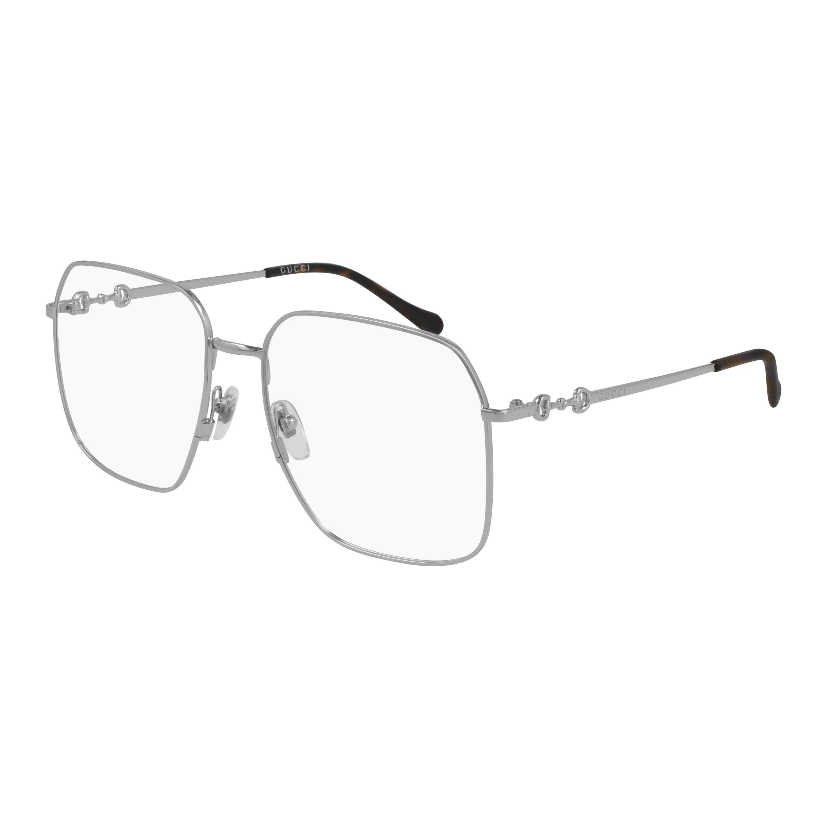 Gg0952o Square Metal Frame Eyeglasses