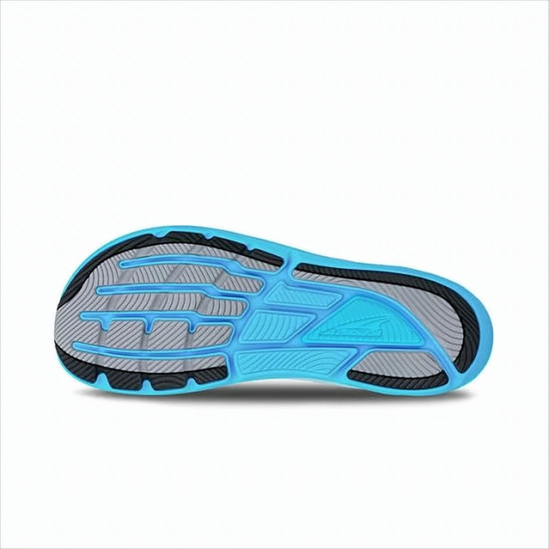 Gradient Blue Mesh Sneakers with Cushioned Sole