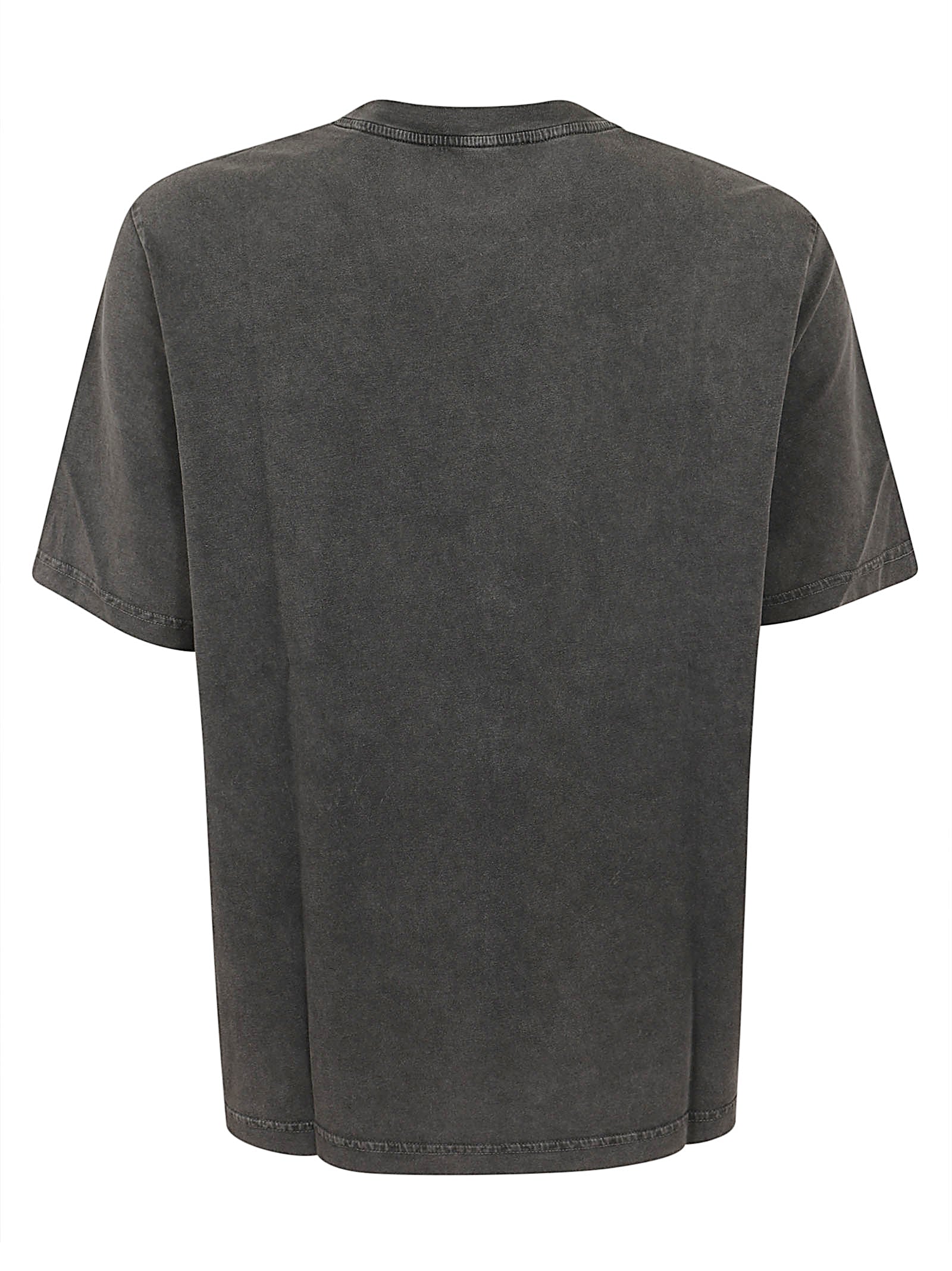 Washed Charcoal Grey Organic Cotton T-Shirt