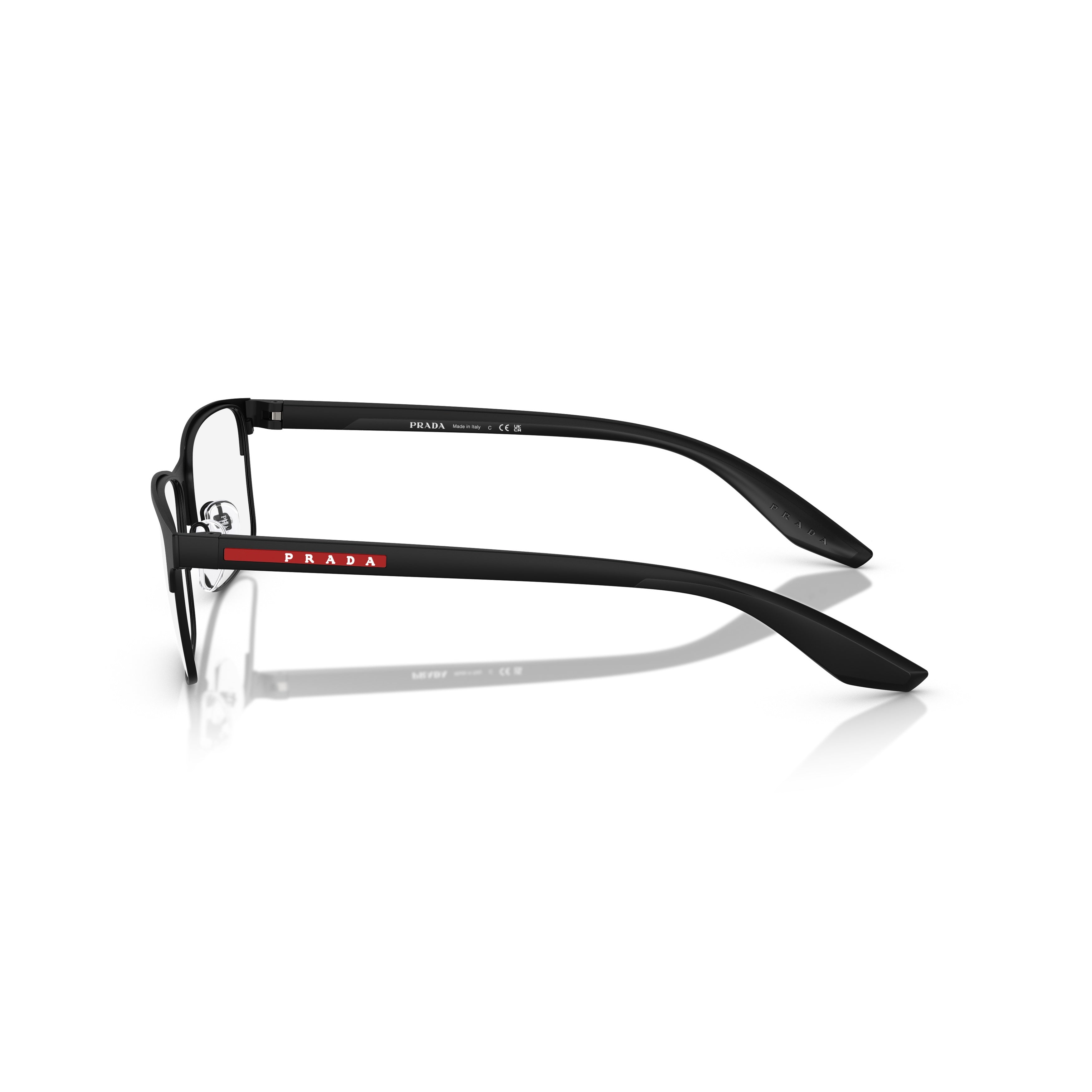 0ps 50pv Rectangular Steel Eyeglasses