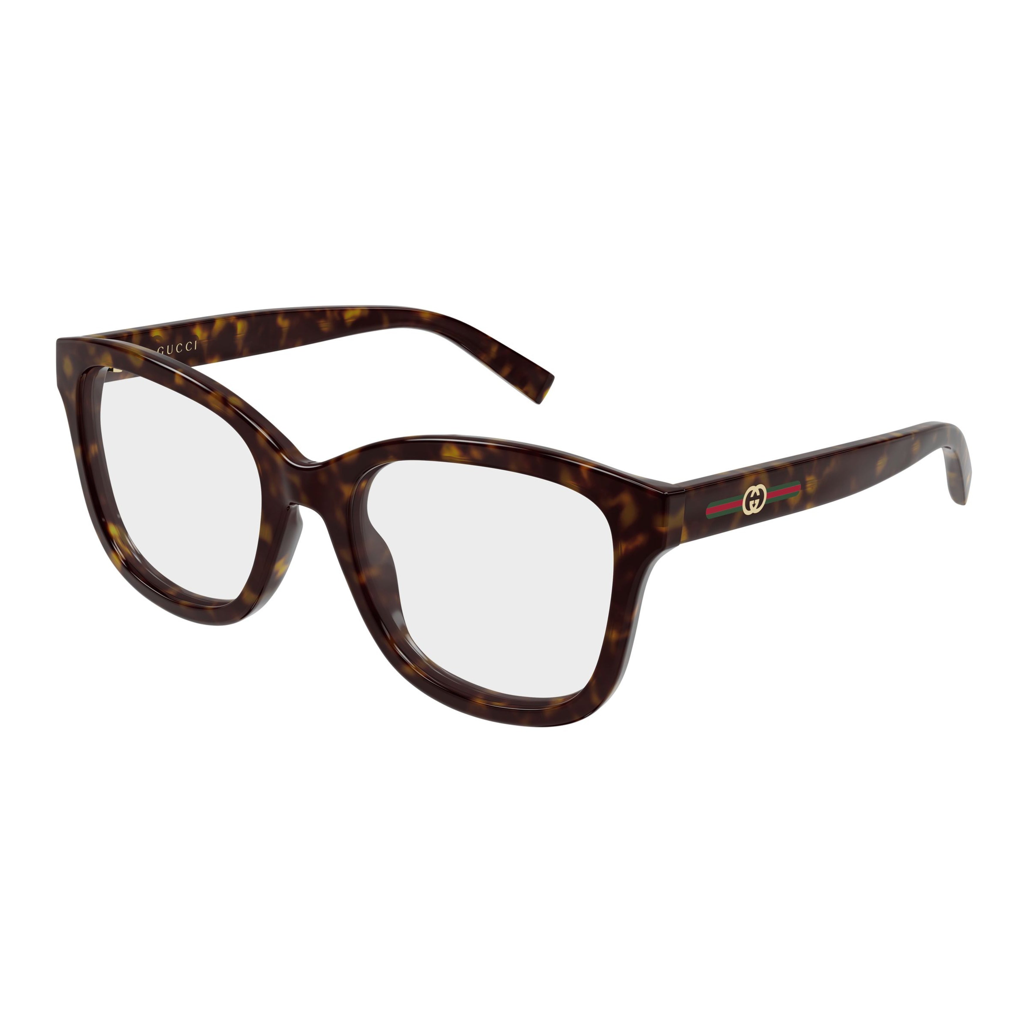 Gg2104o Oversized Square Tortoiseshell Frame Eyeglasses