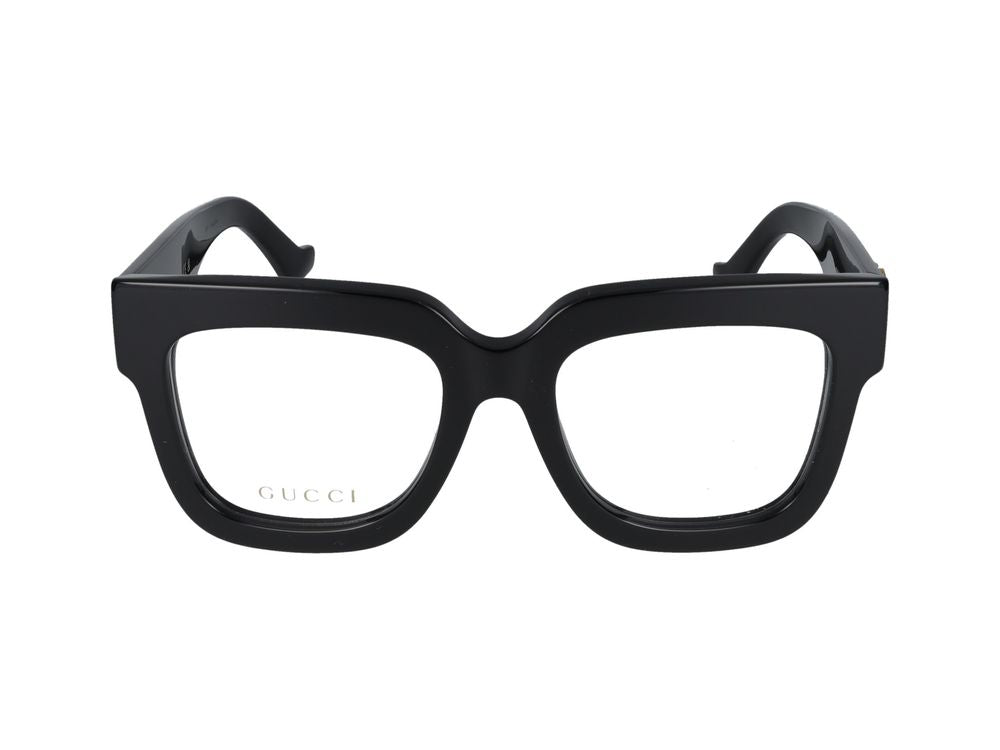 Eyeglasses Gucci GG1549O 001 black black transparent 52/20/145