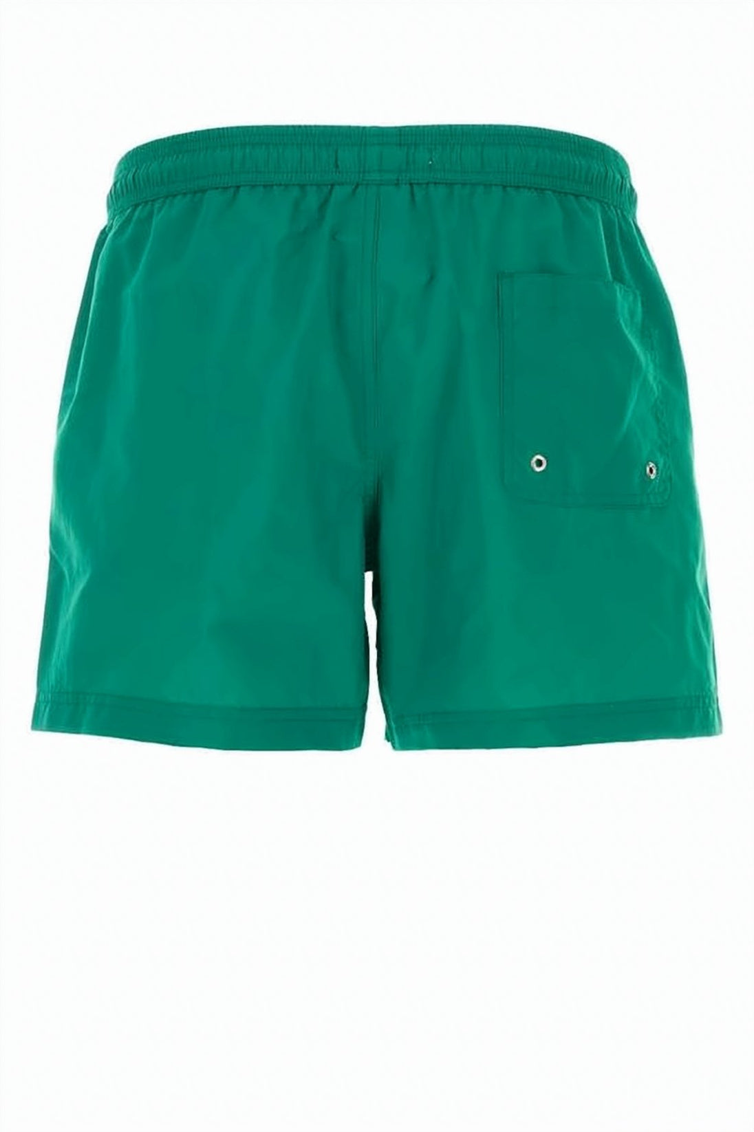 Vibrant Green Polyamide Shorts
