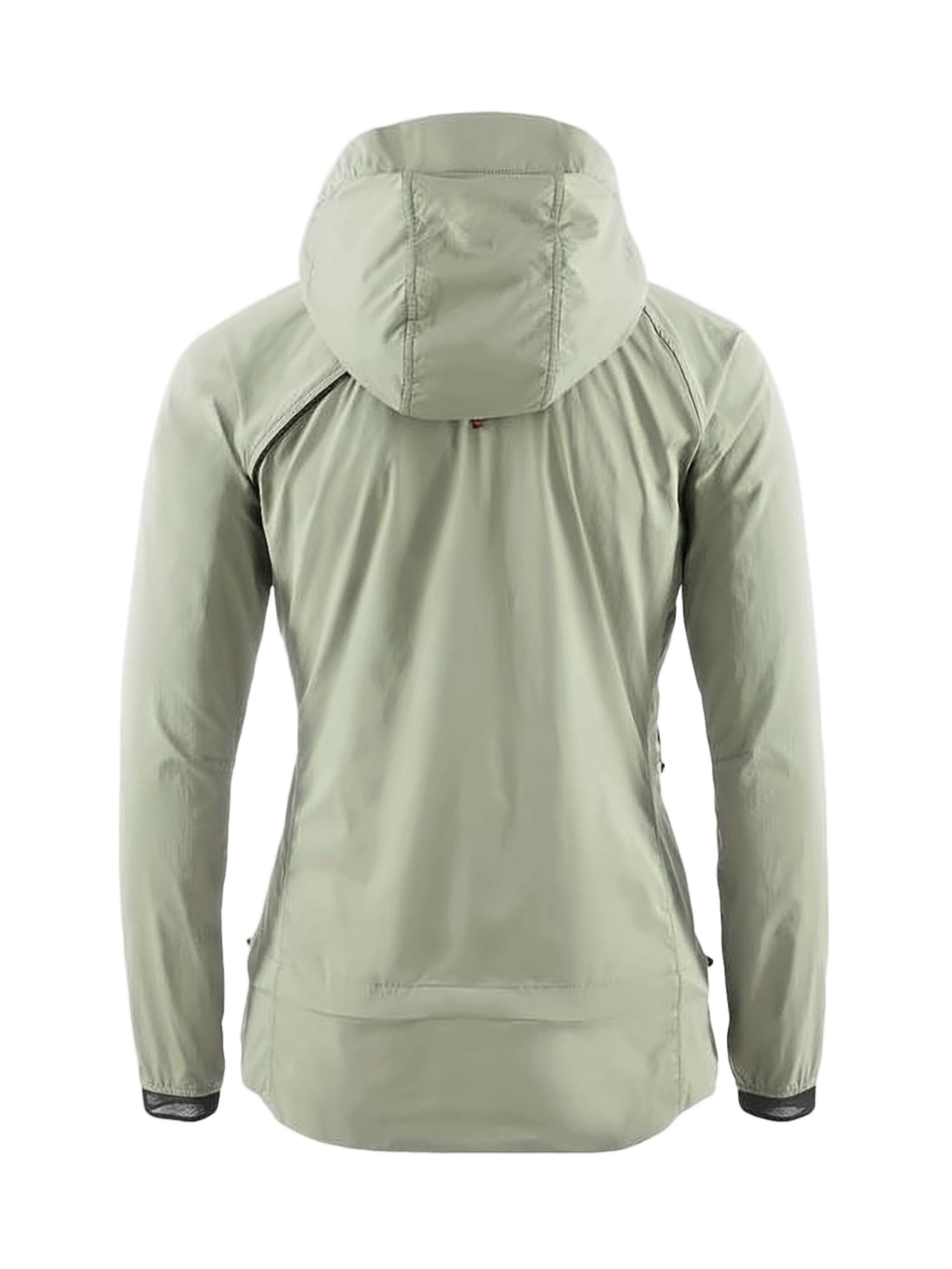 Streamlined Green Klattermusen Jacket With Zippered Hood