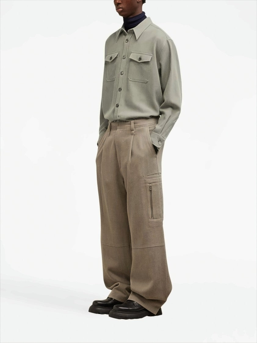 Relaxed Fit Oversized Long Sleeve Shirt