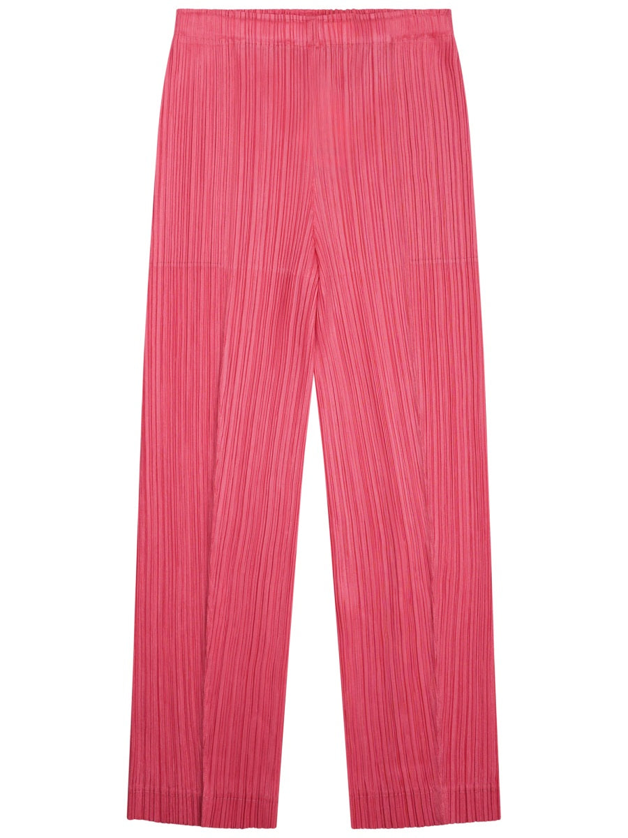 Wide-Leg Cropped Pants