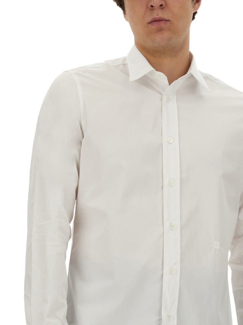 Tailored White Cotton Shirt