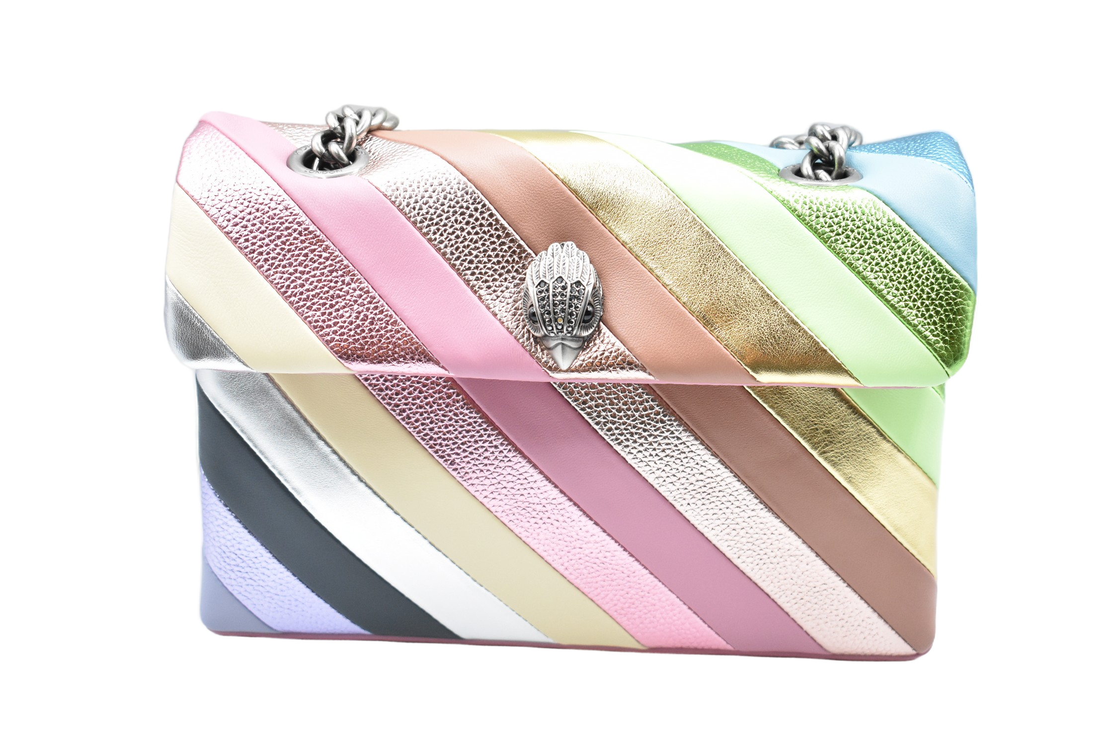 Pastel Stripe Shoulder Bag