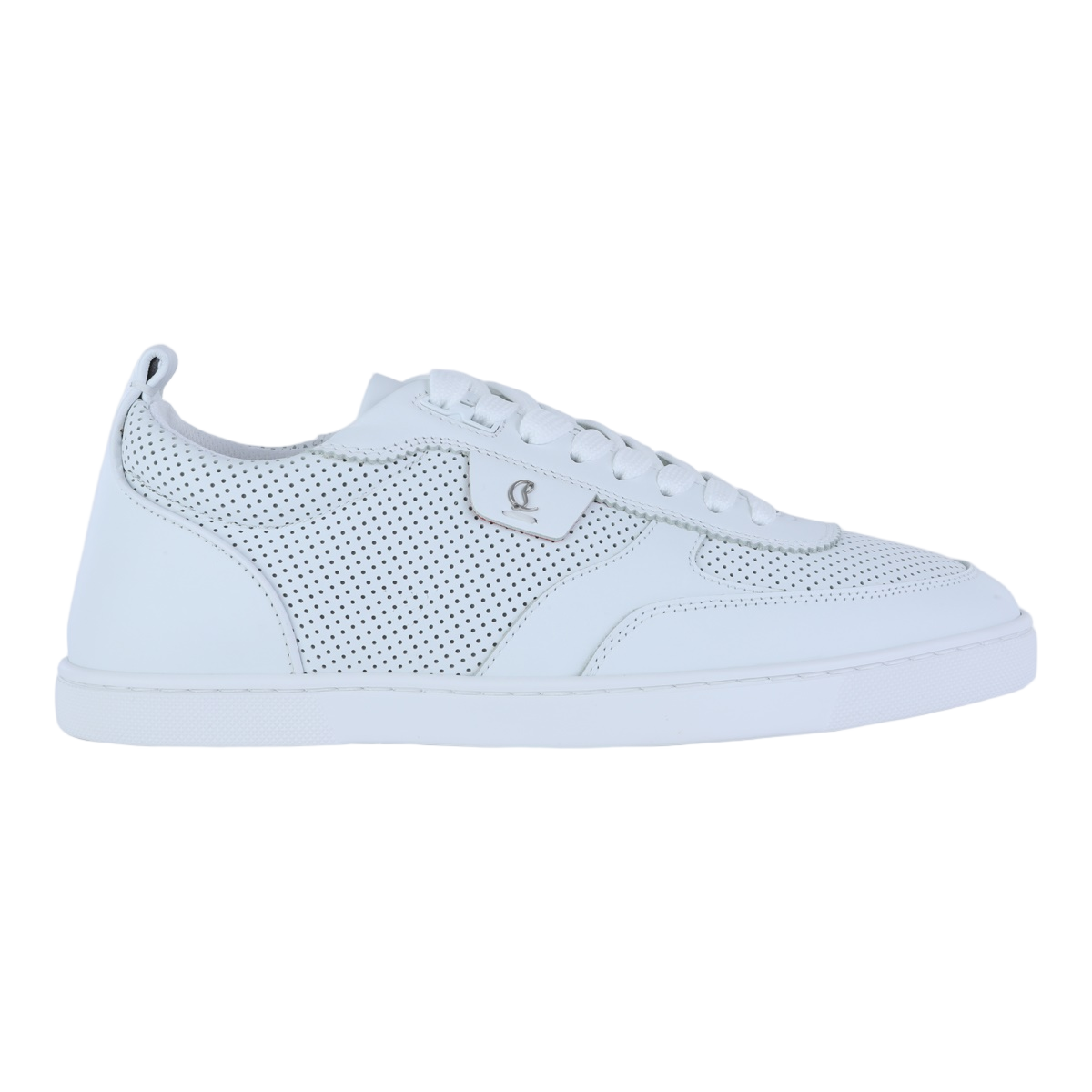 Low-Top Sneakers with Perforated Panels