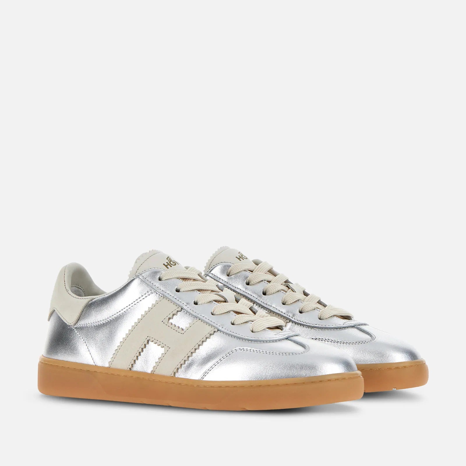 Cool Lace-Up Sneakers in Calfskin