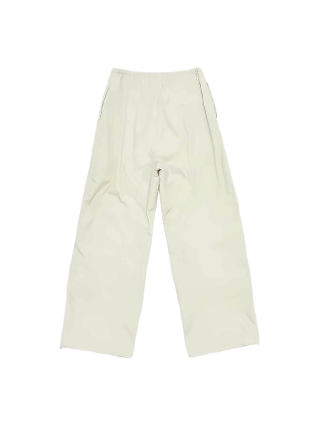 Wide-Leg Relaxed Fit Pants with Panel Detail