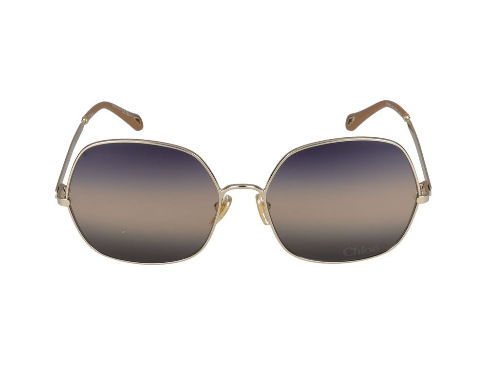 Sunglasses Chloé CH0282S 002 gold gold blue 60/17/140