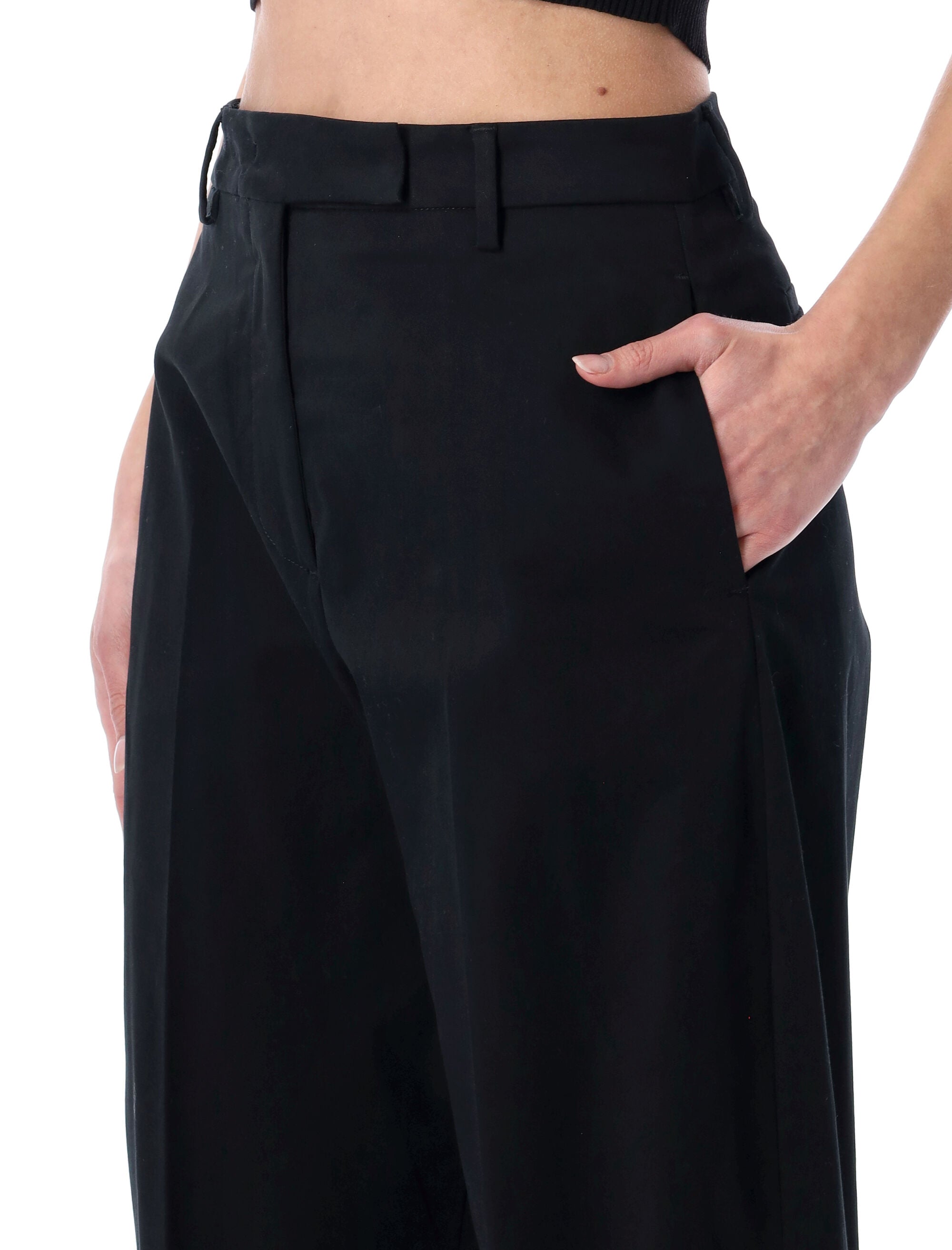 High-Waist Straight Dina Pants