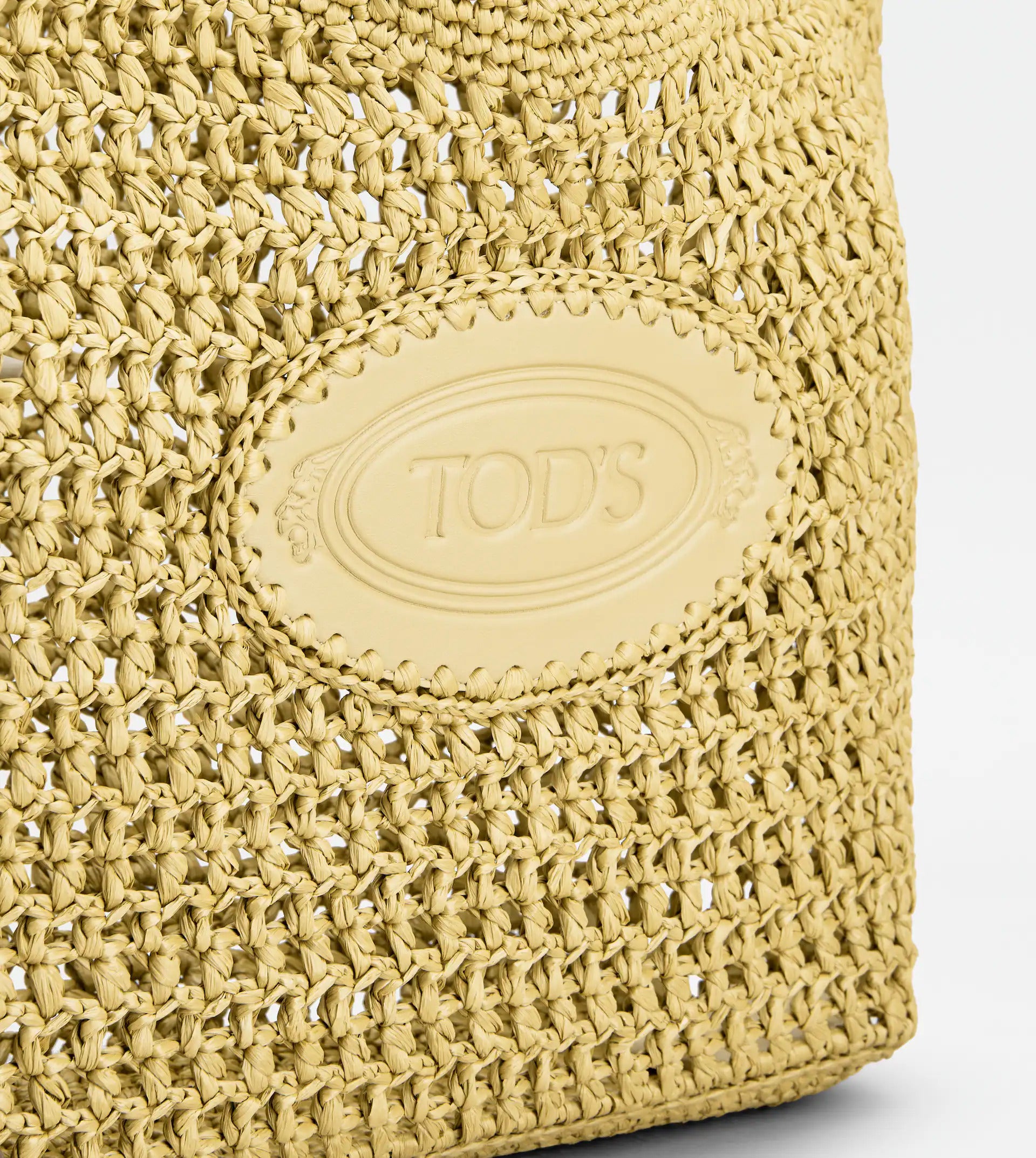 Woven Tote Bag with Embossed Logo